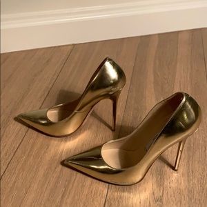 Jimmy Choo Mirrored Leather Pumps